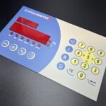 Polyester membrane switch exposed to chemicals and moisture