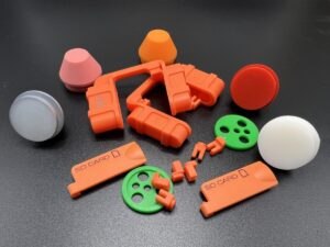 High-performance silicone rubber components for industrial use