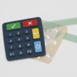 Custom silicone keypad integrated with membrane circuit for industrial use
